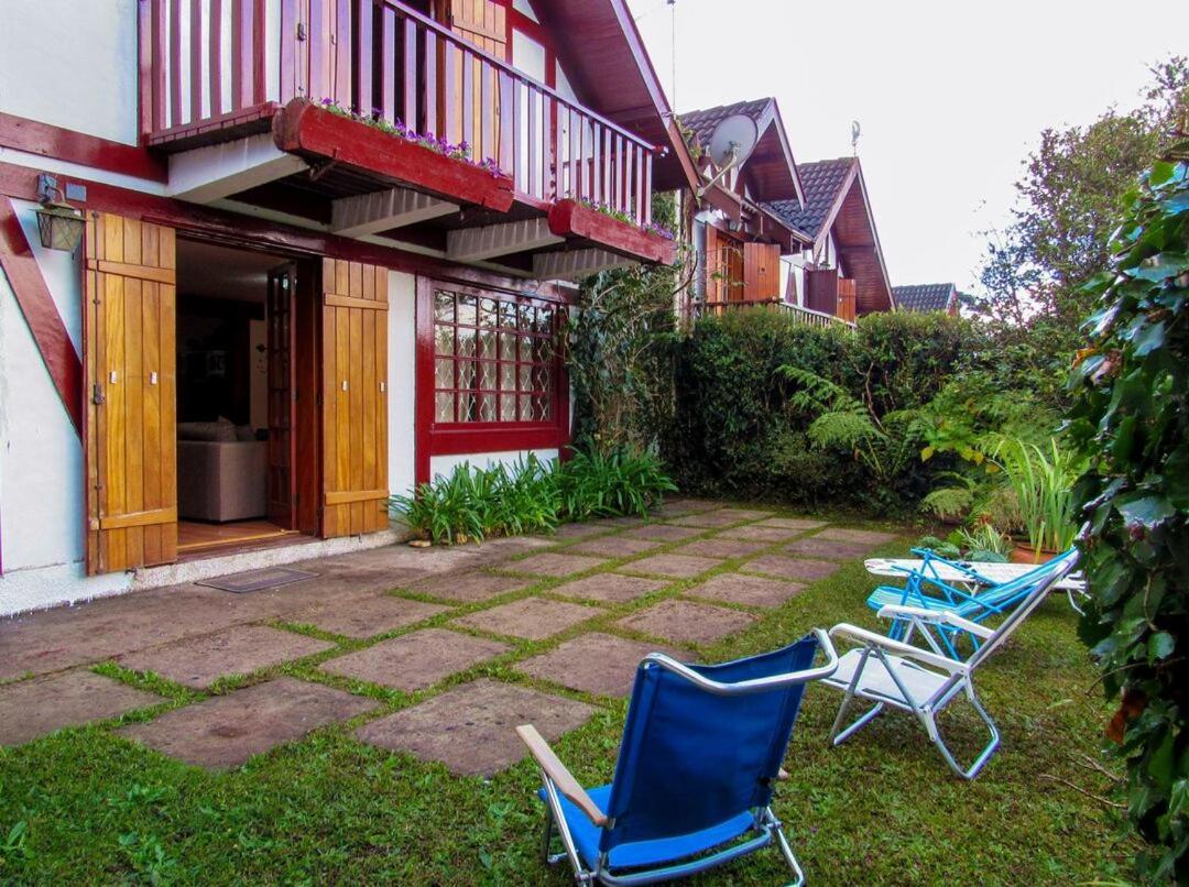 Chalet Chale Com Lareira E Wi-fi Em - Sp